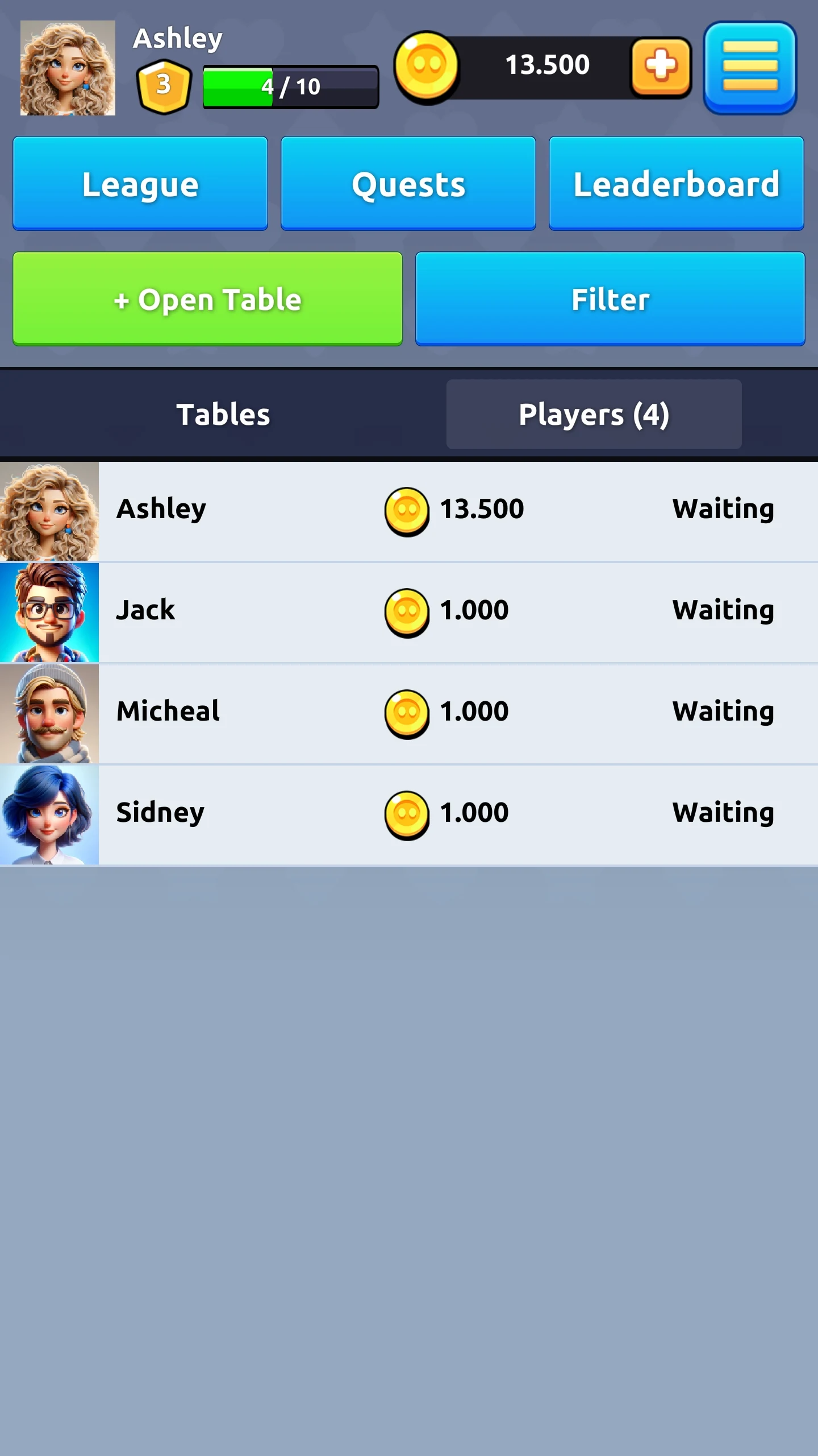 Batak - Online Spades screenshot